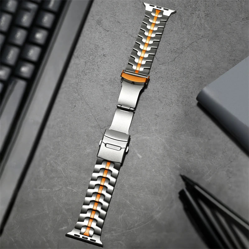 Forge Titanium Apple Watch Band