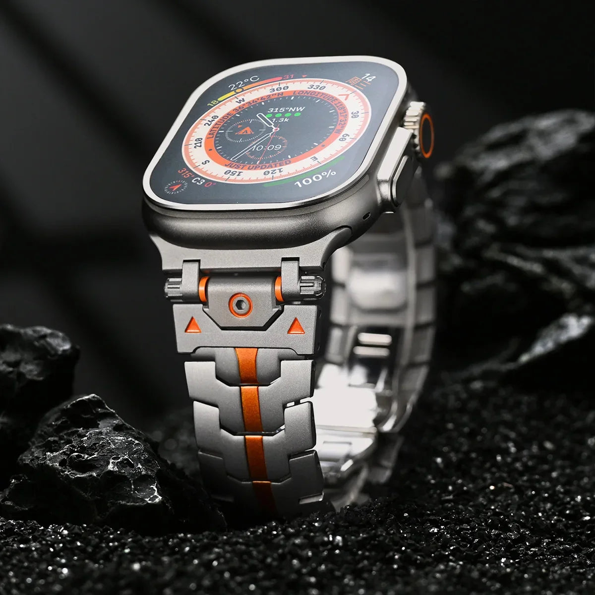 Forge Titanium Apple Watch Band