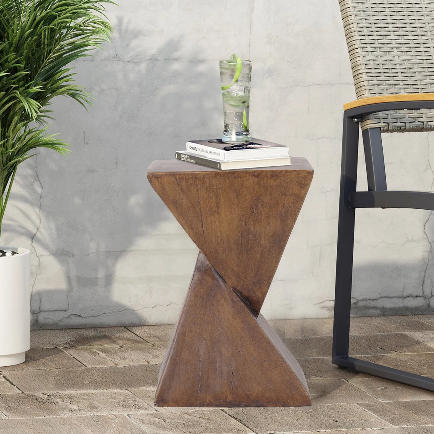 Aurella Hourglass Table