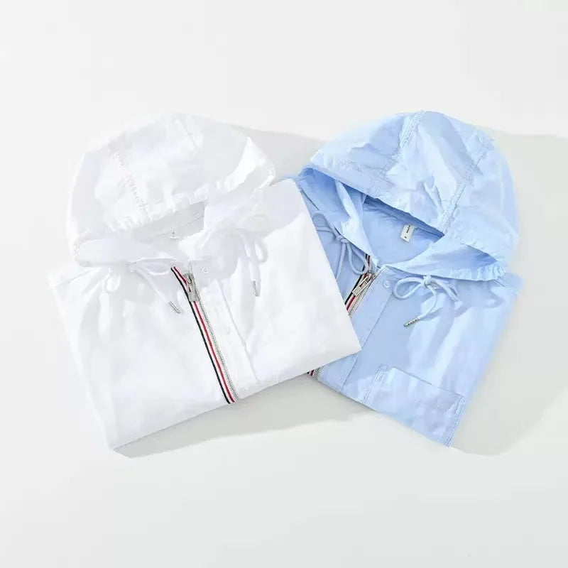 Mercer Egyptian Cotton Hooded Jacket