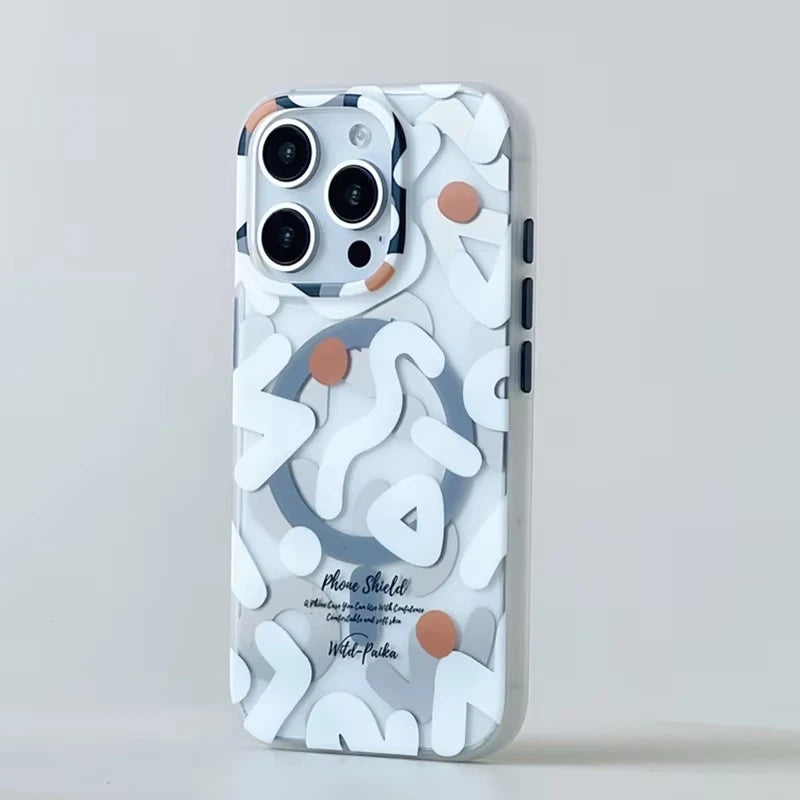 Graffiti Circuit iPhone Case
