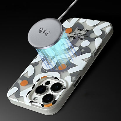 Graffiti Circuit iPhone Case