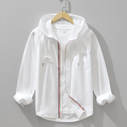 Mercer Egyptian Cotton Hooded Jacket
