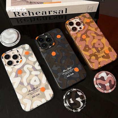 Graffiti Circuit iPhone Case