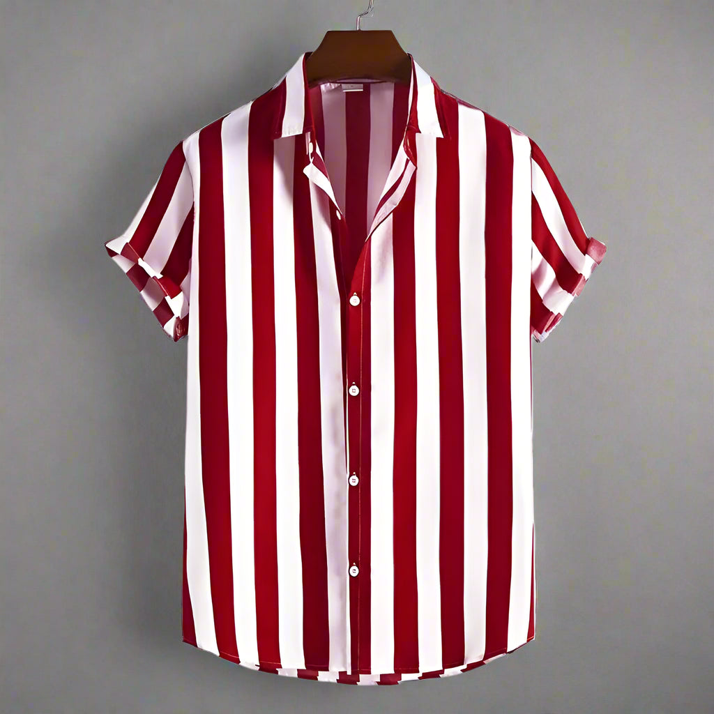 Marseille Striped Button-Up