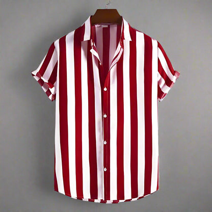 Marseille Striped Button-Up