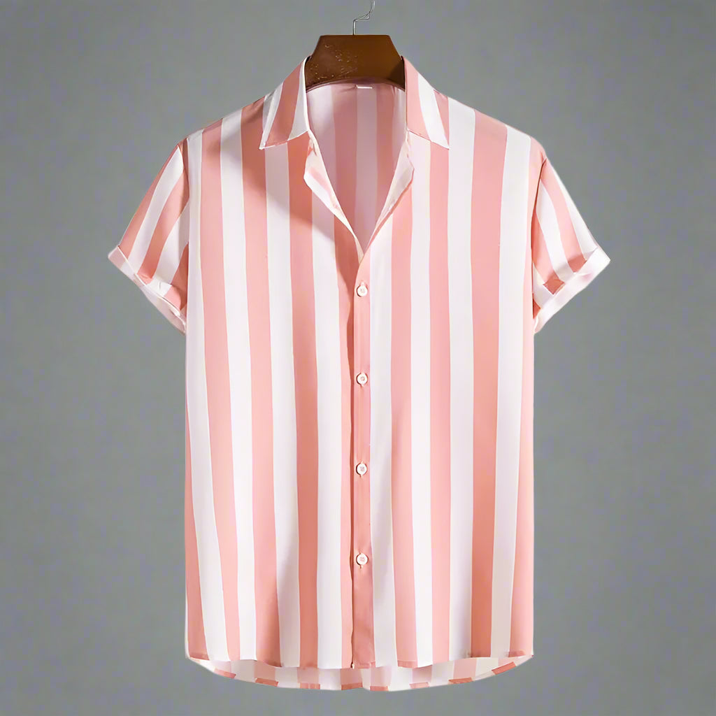 Marseille Striped Button-Up
