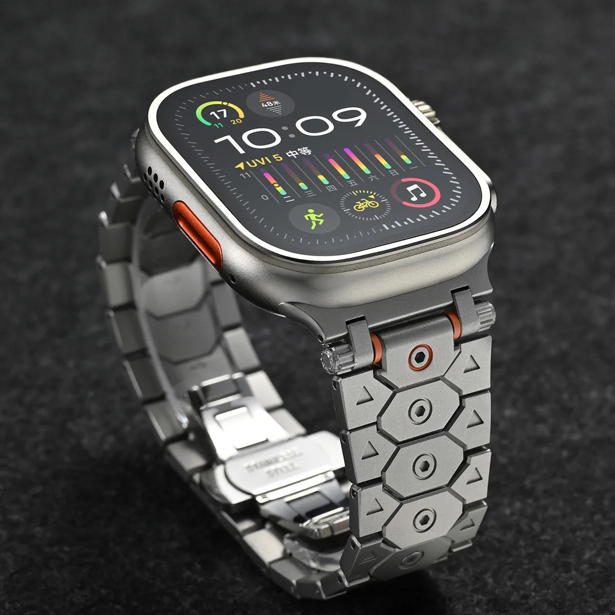 AeroCore™ Titanium Apple Watch Band