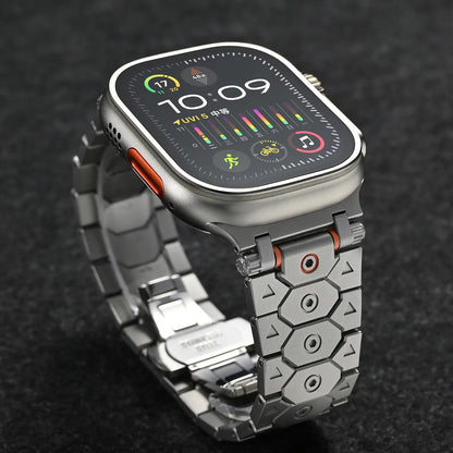AeroCore™ Titanium Apple Watch Band