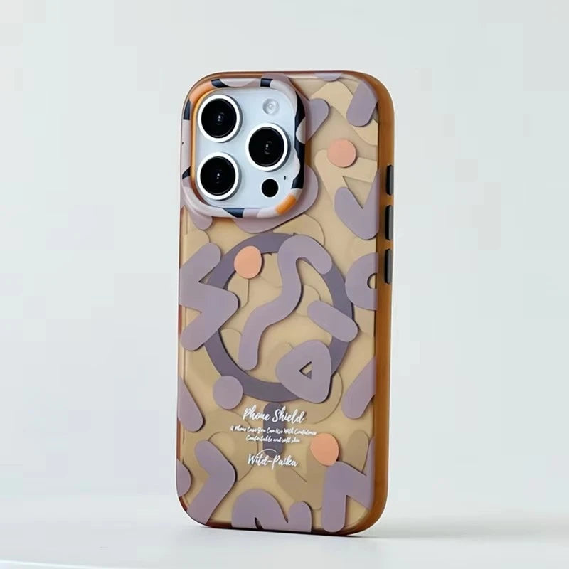 Graffiti Circuit iPhone Case