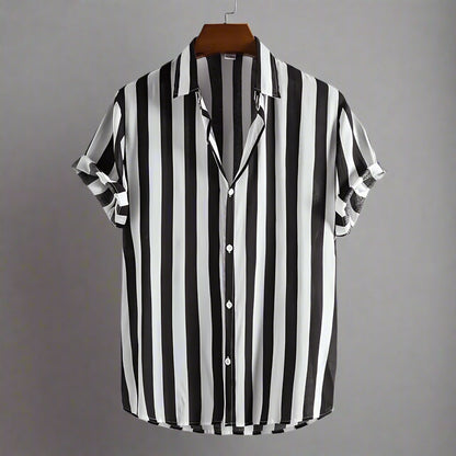 Marseille Striped Button-Up