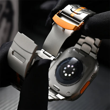 Forge Titanium Apple Watch Band